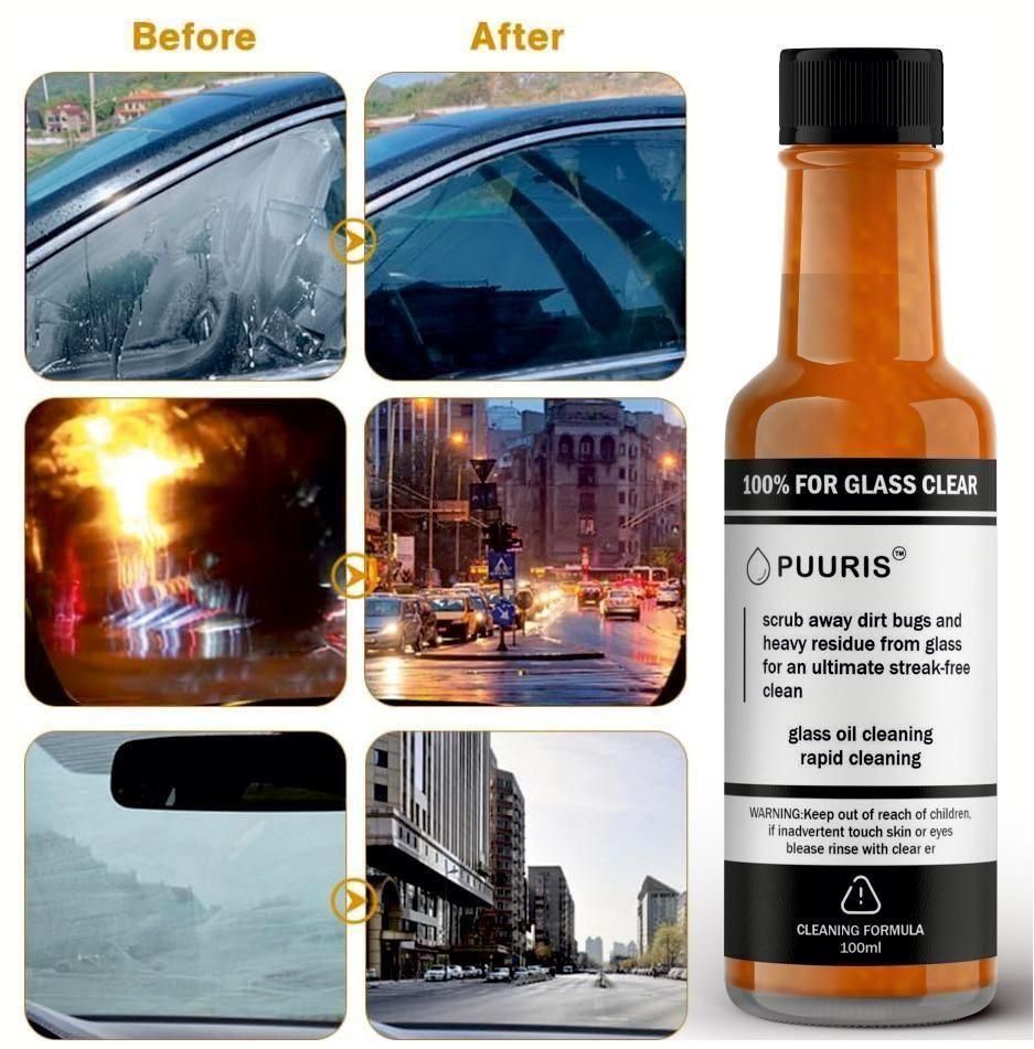 ShineGuard™ Car Glass Oil Cleaner (Buy 1 Get 1 FREE🔥)