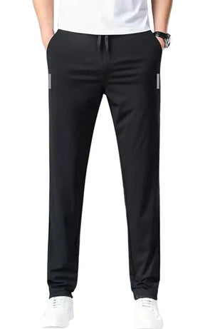 Buy 1 GET 1 Free - Men's Sports Regular Fit Lycra Track Pant with Two Side Pockets (Grey + Black )